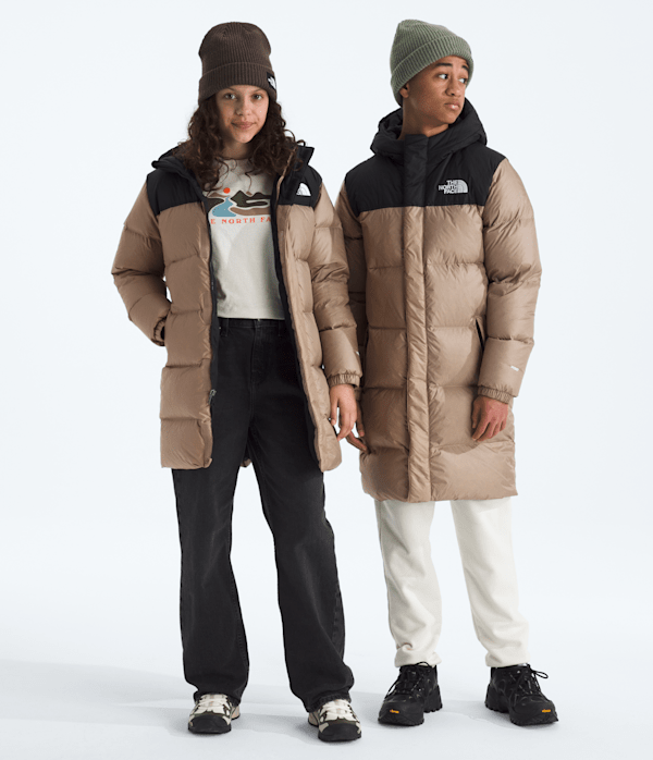 Boys' & Girls' Nuptse Long Parka