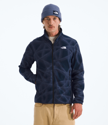 Men's Glacier Fleece Jacket—Print