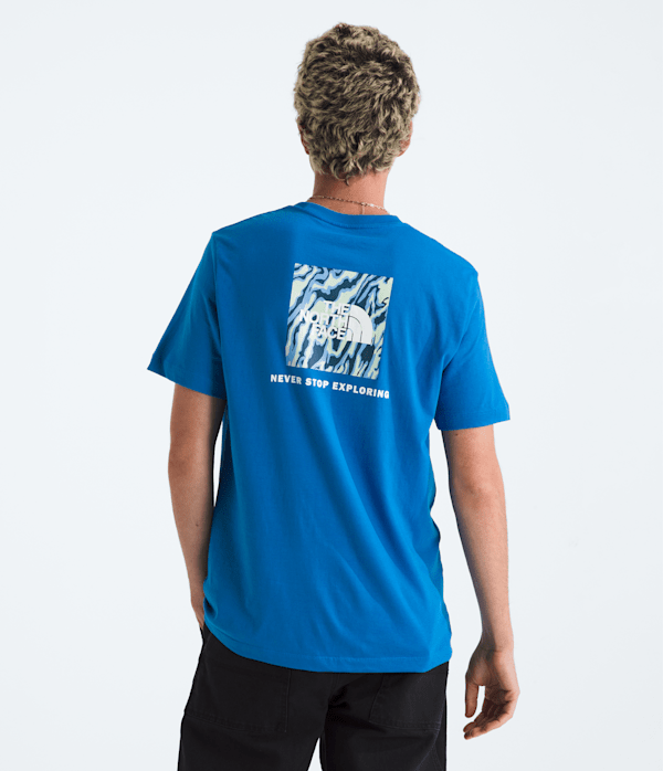 Men's Short-Sleeve Core Wavy Lines Box NSE Tee